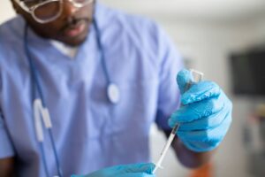 image of an international healthcare assistant