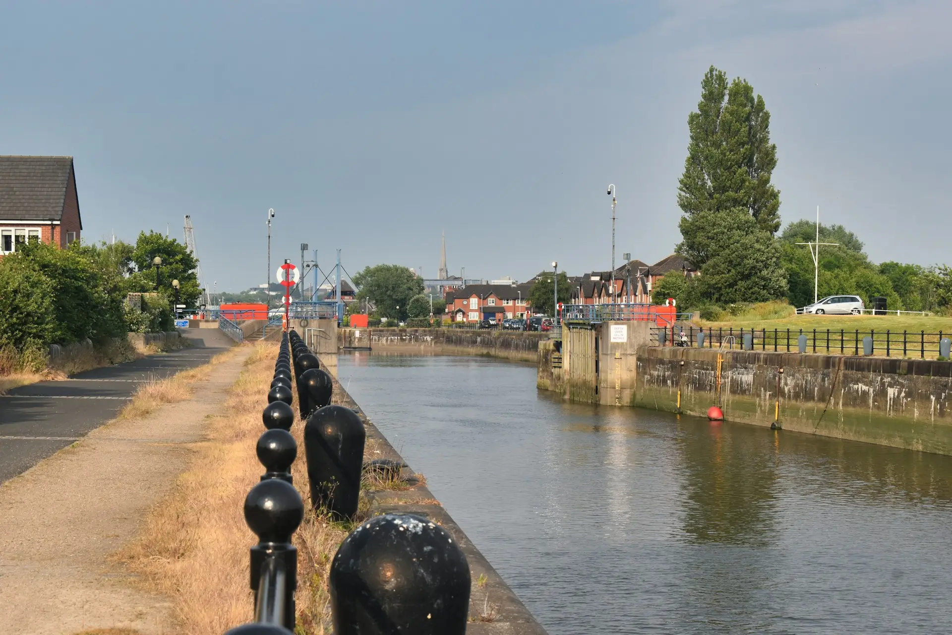 By a canal in Preston. Cucumber are a large supplier of north west healthcare staff in the city