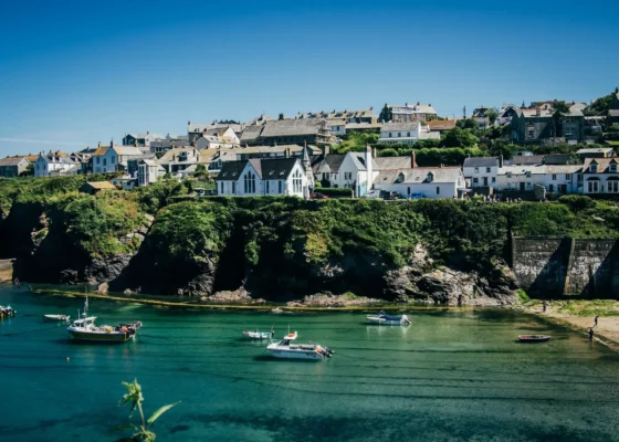 image of port isaac in the south west of england