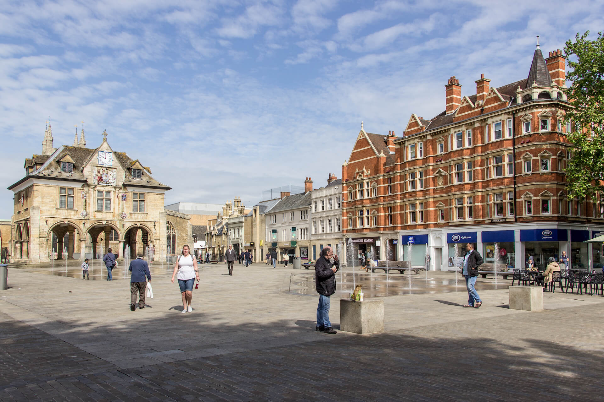 cathedral square in peterborough