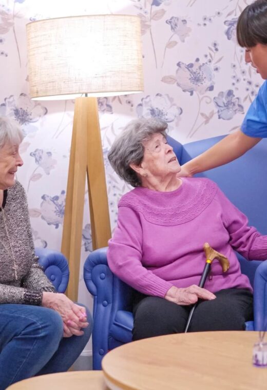 Pre-screened healthcare staff