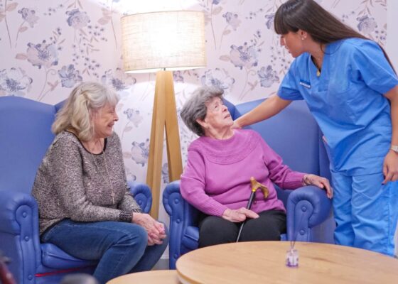 Pre-screened healthcare staff